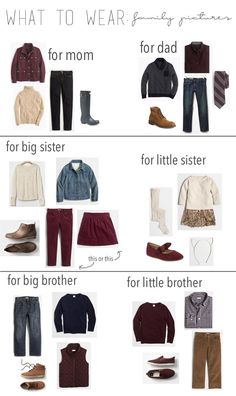 an image of what to wear for mom and dad