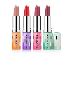 Rich, hydrating lip color in four kissable shades from our Dramatically Different™ Lipstick collection. A $112 value. Please note: This product is excluded from discounts. Kisses Makeup, Clinique Pop Lipstick, Pop Lipstick, Clinique Lipstick, Clinique Pop, Clinique Makeup, Lipstick Collection, Lipstick Set, Kiss Makeup