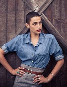 #hairdare #shorthair #womenshair #beauty #hairstyles Buzz Cut Hairstyles, New Hair Trends, Beauty Hairstyles