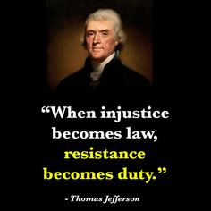 thomas jefferson quote about justice and law