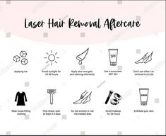 Laser Hair Removal After Care, Post Laser Hair Removal Skin Care, Laser Hair Removal Marketing Ideas, Laser Hair Removal Marketing, Laser Hair Removal Funny, Laser Hair Removal Aesthetic, Laser Depilation, Laser Hair Removal Face, Laser Hair Removal Brazilian