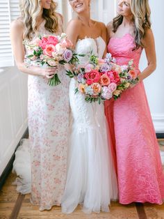 Colorful flowers, wedding day, pink flowers Bridesmaid Ideas, Nails Colors, Wedding Theme Colors, Wedding Bridesmaid, Dreamy Wedding, Wedding Time, Wedding Bridesmaid Dresses, Future Life, Makeup Eyeliner