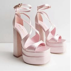 Pink Platform Heels, Pink Platform, Pink Platforms, Public Desire