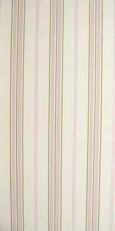 a pink and green striped wallpaper with white stripes