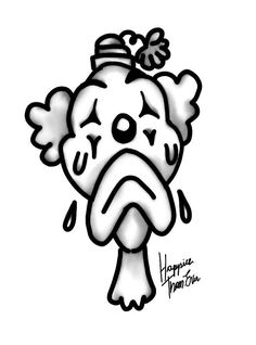 Graffiti Art Drawing Easy, Graffiti Style Art To Draw, Graffiti Art Drawing Cartoon, Graffiti Characters Sketches, Gangsta Drawings, Old School Drawings, Chicano Clown Drawing, Graffiti Art Drawings, Oldies Drawings