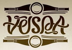 a logo with the word esso written in cursive writing