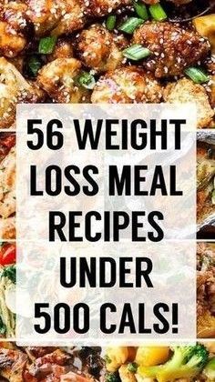 Dinner Recipes Under 500 Calories, Calorie Counting Recipes, Calorie Count, Low Calorie Dinners, Eating Plan, Best Diet Plan, 500 Calories, No Carb Diet, Healthy Smoothie