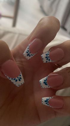 French Summer Nails 2023, Nails With G On Them, No French Tip Nail Designs, May Nails Coffin, 2024 Back To School Nails, Simple Summer French Tip Nails, Short Spring French Tip Nails, Classe Azul Nails, Nail Ideas For Kids Summer