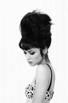 ... Beehive Hairstyles, 1960s Hair, Beehive Hair, Bouffant Hair, Retro Hairstyles, Big Hair, Vintage Hairstyles, Hair Dos, Hair Updos