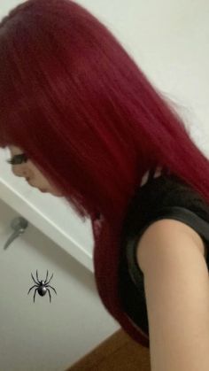 on ig slashersyndrome Hyper Pop, Cool Hair Designs, Pink And Black Hair, Hair Colour Design, Wine Hair, Red Hair Inspo, Cute Hair Colors, Dark Red Hair, Hair Color Cream