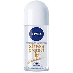 NIVEA Stress Protect Zinc Complex Deodorant Roll-on - 50ml/1.69 Ounces Brand : nivea Manufacturer : bb@market - Scent: Stress protect - Brand: NIVEA - Item Form: Roll-On - Item Volume: 50 Milliliters - Against Stress Sweating - 48 hours gentle care - for Women - 1.69 Ounces (50 ml) Nivea Stress Protect Antiperspirant Roll-On 50ml Anti Perspirant, Antiperspirant Deodorant, Stressful Situations, Body Odor, Antiperspirant, Roll On, Dish Soap Bottle, Deodorant, Beauty And Personal Care