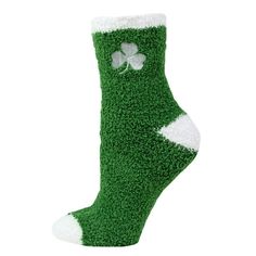 Send your feet on vacation with a pair of Irish Fuzzy Socks. These Irish Fuzzy Socks are so comfortable and they keep your feet warm. Donegal Bay offers these officially licensed NCAA socks in different fashionable styles and colors. One size fits most. These fluffy, soft Fuzzy Socks keep your feet and toes warm and cozy. They do not have those annoying grippers at the bottom of your socks, that hurt your feet. You can wear your Irish Fuzzy Socks with or without shoes. These are ideal to wear in Comfortable Thick Socks For Stocking Stuffers, Warm Casual Socks For Stocking Stuffers, Casual Warm Socks For Gifts, Casual Warm Socks For Gift, Casual Warm Socks Gift, Comfortable Green Socks For Outdoor, Comfortable Non-slip Socks For Gift, Comfortable Non-slip Socks As Gift, Cozy Green Socks For Winter