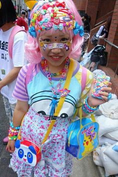 Decora Style, Tokyo Street Fashion, Harajuku Girls