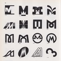 various logos are shown in black and white