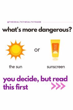 non toxic sunscreen Natural Remedies For Sunburn, After Sun Spray, Sunburn Remedies, Sunburn Relief, Toxic Products, Healthy Wealthy, Natural Skin Care Routine, Zinc Oxide, After Sun