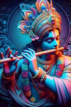 Shree Krishna images || Beautiful images of  Gopal Krishna || Happy Janmashtami images Lord Krishna 3d Images, Krishna Unique Images, Krishna Mythology, Lord Krishna With Flute, Hanuman Stories, Krishna Playing Flute, Happy Janmashtami Image