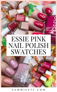 A guide to popular pink Essie nail polish colors with swatches, from sheer pink polishes like Mademoiselle to bright pink like Watermelon and Flying Solo!
-
-
-
-
essie nail polish comparison swatches - best essie pink nail colors - pink nails ideas - essie summer nail polish - essie spring nail polish - pink sheer essie nail polish swatches - essie birthday girl - essie watermelon - essie muchi muchi - essie flying solo - essie mrs always right - essie pillow talk the talk - essie fiji swatch - essie peak show - essie ballet slippers - essie mademoiselle - essie vanity fairest - essie in stitches - essie sugar daddy - bright pink essie nail colors - spring nails ideas - summer nails ideas