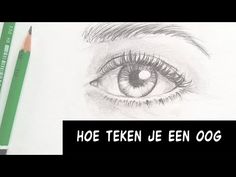 Hoe teken je een oog - YouTube