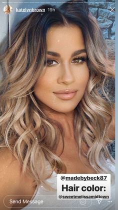 Katlyn Brown, Winter Hair Color Ideas, Magic Cream, Fall Hair Color Trends, Kane Brown, Winter Hair Color, Winter Hair