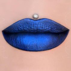 Dark Lipstick Shades, Dark Blue Lipstick, Honey Lips, Makeup Finds, Blue Liquid, Blue Lipstick, Blue Lips, Unicorn Makeup