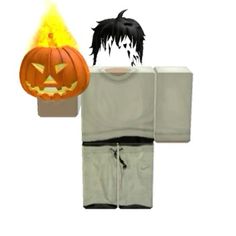 an image of a halloween costume with a jack o lantern