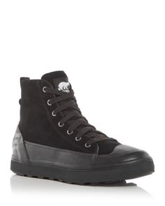 Sorel Men's Cheyanne Metro Ii High Top Sneaker Boots High Top Sneaker, Black Sea, High Top, Boots Men, Sneaker Boots, Black Boots, Top Sneakers, High Top Sneakers, High Tops