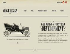 an old car is displayed on the website