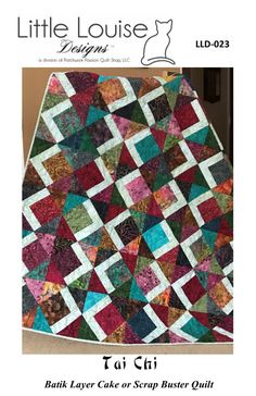 the cover of little louise quilt book