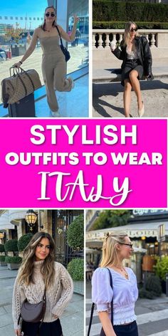 Casual Italy Outfits Fall, Italy Outfits February, Georgia Vacation Outfits, Italy Travel Outfit September, Clothes For Italy In September, Outfits To Wear In Italy Spring, Italy March Outfit, What To Wear In Italy In October, Outfits For Italy In October