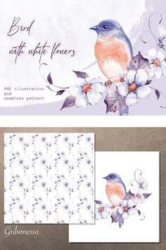 watercolor bird png clipart Back Art, Logo Background, Art Cards, Pattern And Decoration