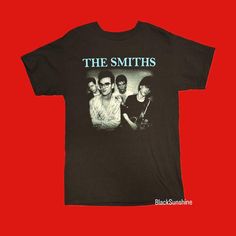 Size: In great condition Please review images for measurements and other details Goth Bands, The Smiths, Band Shirt, Band Shirts, Will Smith, Festival Season, Las Vegas, Beauty Book, Gender Neutral