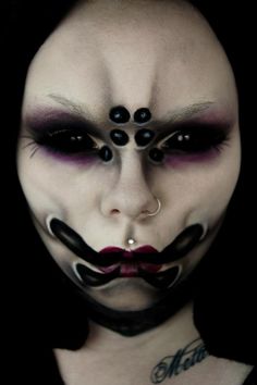 Halloween Spider Makeup, Horror Make-up, Special Fx Makeup