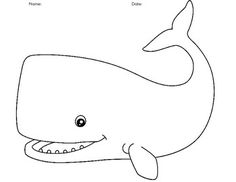 a drawing of a whale with its mouth open