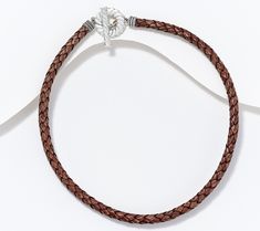 Add some simple Southwestern flair to any ensemble with this braided leather necklace that looks great alone or layered with other pieces. From American West Jewelry. Braided Leather Necklace, Toggle Necklace, American West, Necklace Sterling Silver, Braided Leather, Leather Necklace, Looks Great, That Look, Braids