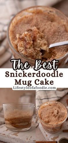 the best snickkerdoodle mug cake recipe