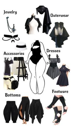 Goth Outfits Aesthetic, Character Clothes, Clothing Design Sketches, Drawing Anime Clothes, Dress Design Sketches, Classy Fashion, Fashion Design Drawings, Drawing Clothes, Fashion Mistakes