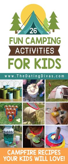 there are many activities for kids to do in the yard and on the lawn, including making