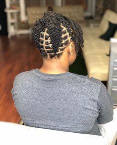 Locs Hairstyles For Women Short Mohawk, Mohawk Loc Styles Black Women, Microlocs Updo, Loc Knot Bob Dreads Black Women, Loc Petal Styles Mohawks, Locs Wedding, Petal Loc Mohawk, Dreads Locks