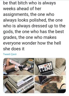 the tweet was posted on twitter with pictures of books and laptops