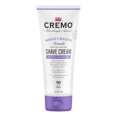 Our shave creams are made of super-slick molecules that provide a slippery interface between sharp blade and sensitive skin; you'll enjoy an effortlessly close shave while fighting razor burn and skin irritation. Each Cremo Shave Cream is formulated to make your shaving ritual quick, reliable and even enjoyable. Inspired by the latest insights of cosmetic science and a deep respect for tradition, Cremo promises no gimmicks and no fluff. You'll enjoy a clean, comfortable shave and astonishingly s Cosmetic Science, Best Shaving Cream, Body Routine, Razor Burn, Shave Cream, Uneven Skin Texture, Lavender Hair, Shave Gel