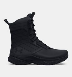 Men's UA Stellar G2 Wide (2E) Tactical Boots | Under Armour Military Tactical Boots, Sneaker Sale, Tactical Boots, Under Armour Women, Under Armour Men, Tactical Gear, Waterproof Boots, Boys Shoes, Karl Lagerfeld