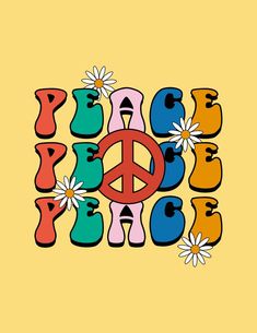 Peace Peace Peace
We all need some peace and this print will bring that to any room in your home. Bring back the 60s and 70s and the peace!! Posters On Wall Bedroom Printable, 60s 70s Aesthetic, 60s Groovy Art, The 60s Aesthetic, 70s Word Art, Positive Retro Poster, Indie Groovy Graphic, Peace Poster, Peace Sign Art Hippie Flower Power