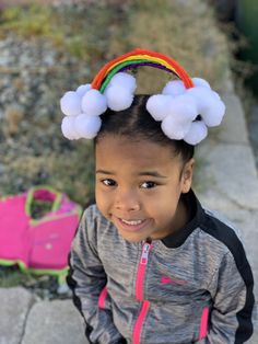 Rainbow Crazy Hair Day At School, Wacky Hair Day Ideas For Girls Easy, Dr Seuss Crazy Hair Day, Toddler Crazy Hair Day Ideas, Crazy Hair Day For Short Hair, Crazy Hair Day Short Hair, Simple Crazy Hair Day Ideas, Crazy Hair Day For Teachers, Crazy Hair Day At School For Girls Easy