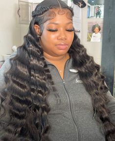 Lace Wig Styles, Lace Wigs Styles, Frontal Lace Wig, Frontal Wig Hairstyles, Black Hair Clips, Hair Done