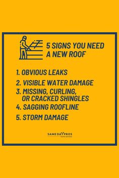 a yellow sign with instructions on how to use the water damage control system for storm damage