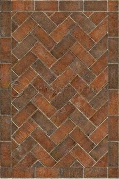 an image of a brick floor pattern