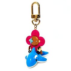 Used Louis Vuitton Louisvuitton Bag Charm Vivienne Sea Rider M01167 Brown Pink Blue Wood Keychain Key Ring Dolphin Women Men (Sku: Gzl135fs) === General === Brand : Louis Vuitton === Design === Type : Keyring Gender : Men,Women Color : Blue, Brown, Pink Material : Wood === Included Items === Accessories : Box, Dust Bag Accessories Notice : Before Purchasing, Please Refer To The Images Of The Accessories Included With The Item. === Condition === Condition : Opened (Never Used) Ranking : Rank Ns N Louis Vuitton Keychain, Key Charms, Wood Keychain, Used Louis Vuitton, Fashion Inspiration Board, Handbag Heaven, Bag Charms, Louis Vuitton Accessories, Blue Wood