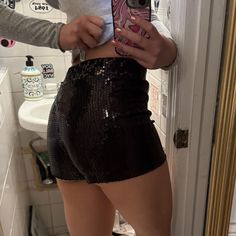 sequin party short! super trendy and great for new years. no tags, XS/S

#sequinshort #sequinshorts #sequin Sequin Party, Sequin Shorts, Women's Shorts, Womens Bottoms, Sequin, Women Accessories, Womens Shorts, Outfit Accessories, Tags