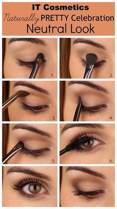 Eyeshadow For Brown Eyes Natural, Everyday Eyeshadow For Brown Eyes, Best Eyeshadow For Brown Eyes, Make Up Mata, Brown Eye Makeup Tutorial, Everyday Eyeshadow, Simple Makeup Natural, Makeup Tip, Eyeshadow For Brown Eyes