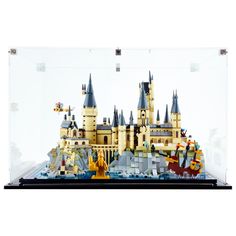 LEGO 76419 - 3mm thick Custom Acrylic Display Case for Hogwarts Castle and Grounds (9.5h x 15w x 11.5d) by Display Geek Flying Box 3mm thick dust and dirt protection Lego Videos, Custom Countertops, Hogwarts Castle, Acrylic Display Case, Lego Pieces, Lego Harry Potter, Lego Models, Acrylic Display, Trading Cards Game